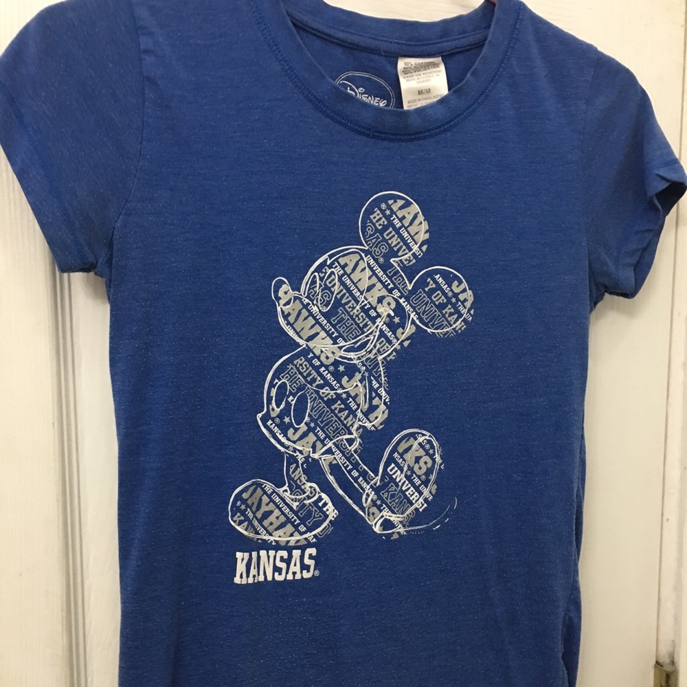 Disney athletic KU T-shirt